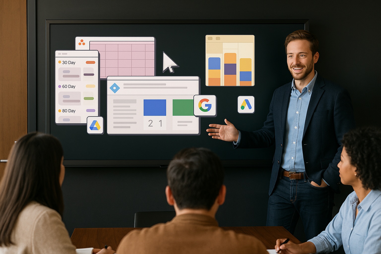 Digital transformation background